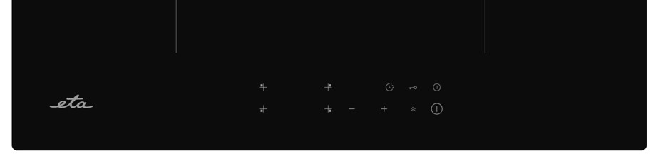 Indukčná varná doska ETA 579190000 čierna
