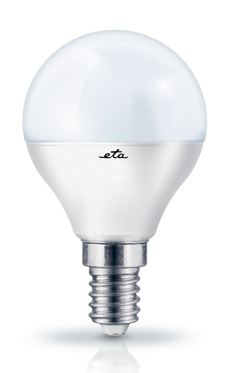 LED žiarovka ETA EKO LEDka mini globe 7W, E14, teplá bílá