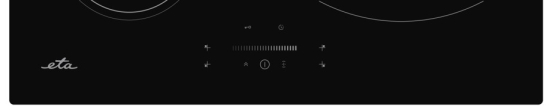 Indukčná varná doska ETA 579290000 čierna