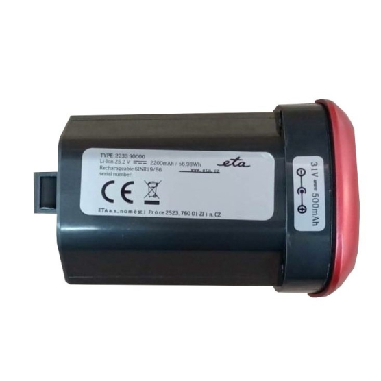 Batéria ETA 25,2V, 2200 mAh 2233 00060