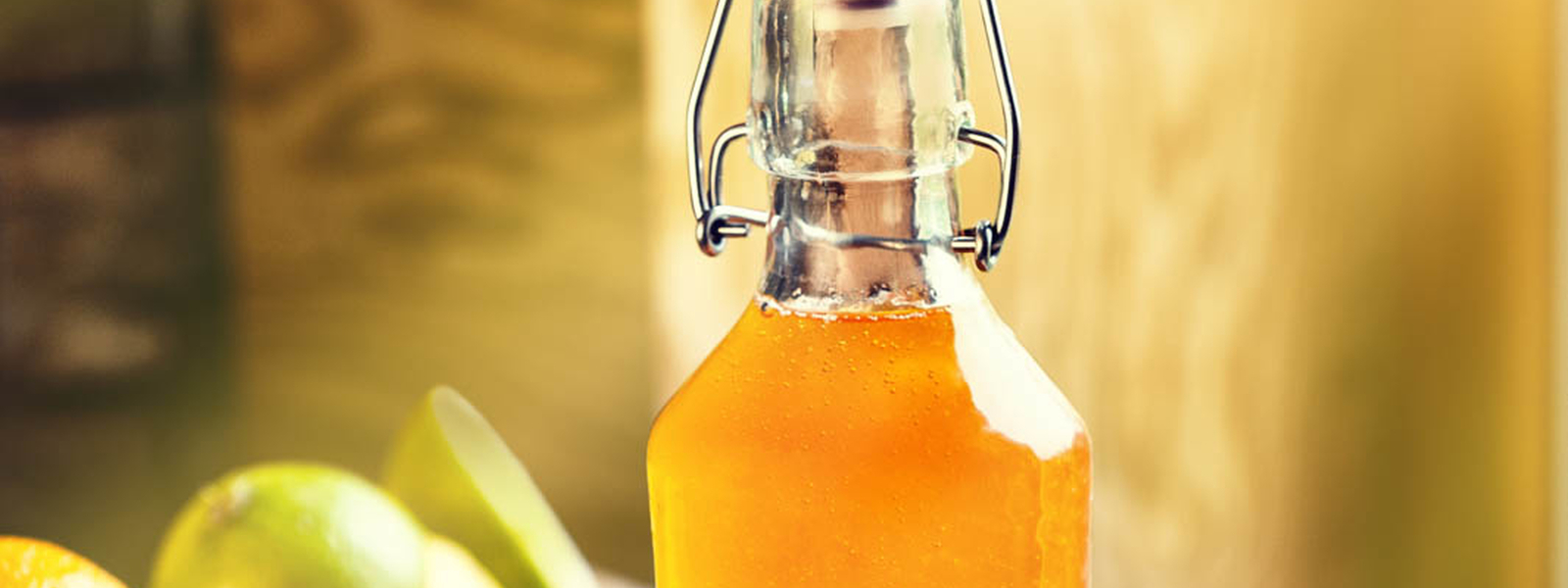 Citrusový sirup so zázvorom
