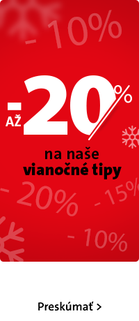 až -20 % na Vánoční tipy